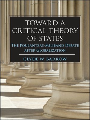 cover image of Toward a Critical Theory of States